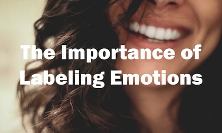 The importance of labeling emotions