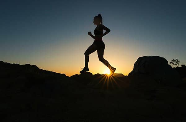 self-competition | woman jogging