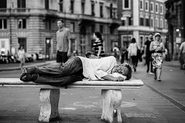 Everyone Struggles | Homeless Man
