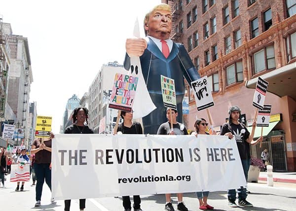 collectivism | anti-Trump protest