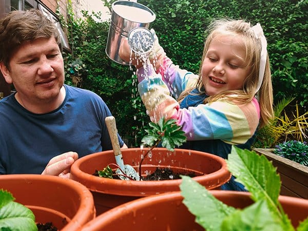 love virtuous | watering plants