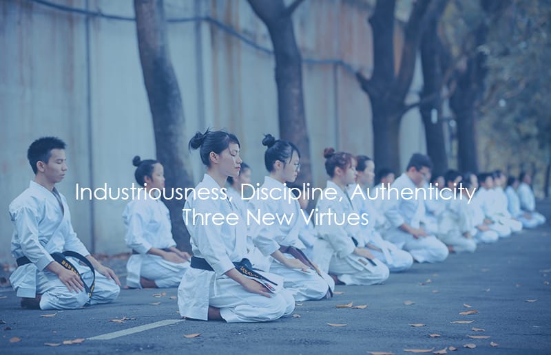 Industriousness, Discipline, Authenticity – Three New Virtues
