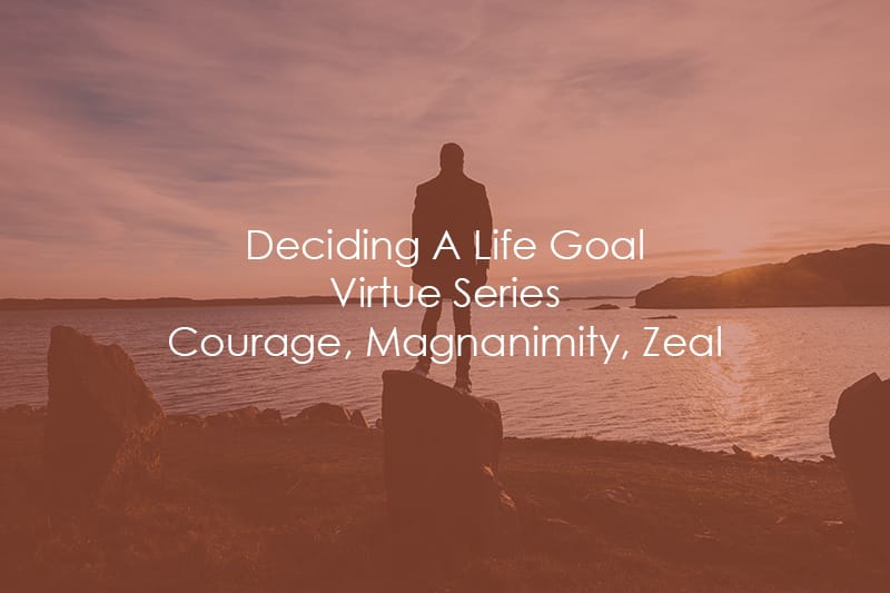 Deciding A Life Goal | Virtue Series | Courage, Magnanimity, Zeal